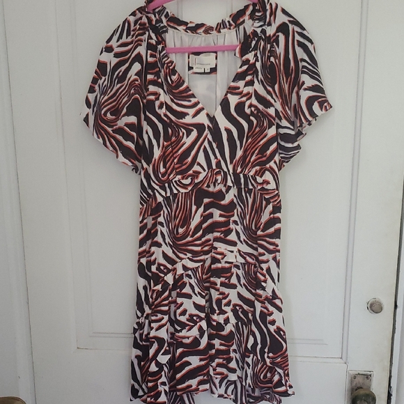 Anthropologie Animal Print Dress - Picture 4 of 10